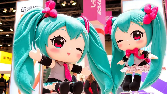 Miku Expo 2025 Features Big Miku Plush Toy Exhibition