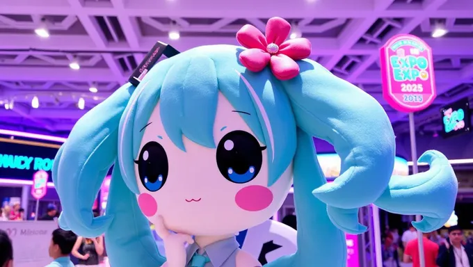 Miku Expo 2025 Highlights Big Miku Plush Toy Exhibition