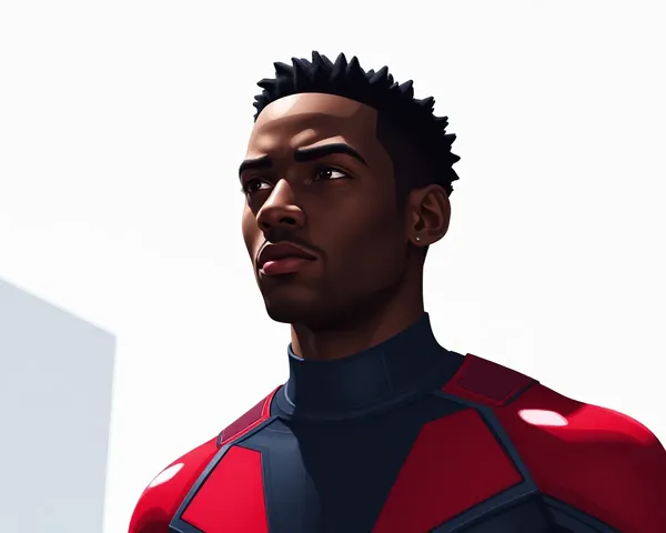 Miles Morales PNG Graphic Artwork Example