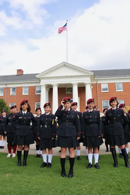 Military School for Girls Established for Young Women