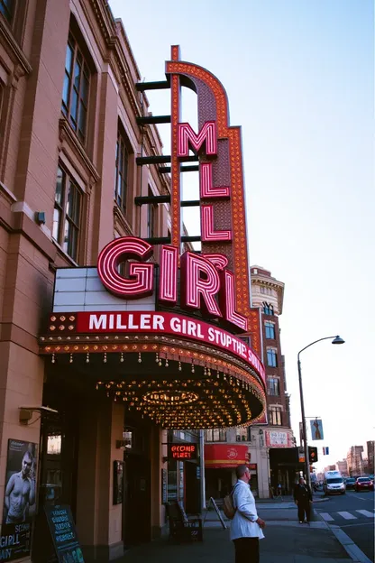 Miller's Girl Showtimes A Night To Remember