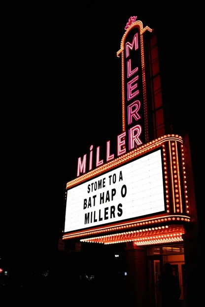 Miller's Girl Showtimes Bringing Joy To All