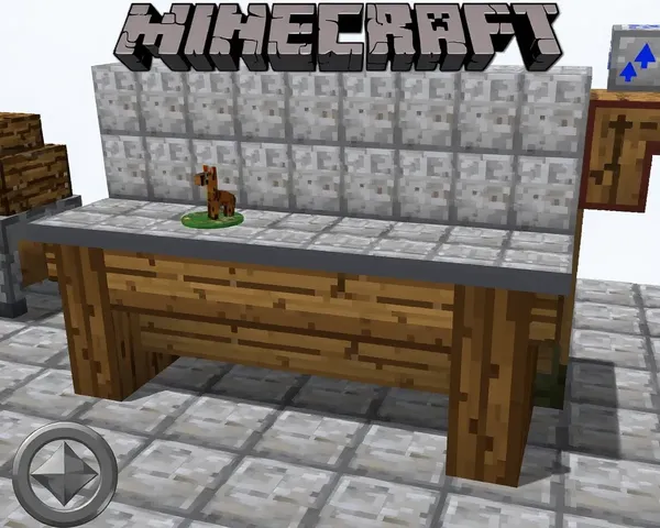 Minecraft Crafting Bench PNG File for Game Developers Needed