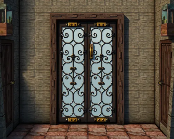 Minecraft Iron Door PNG Image File Found