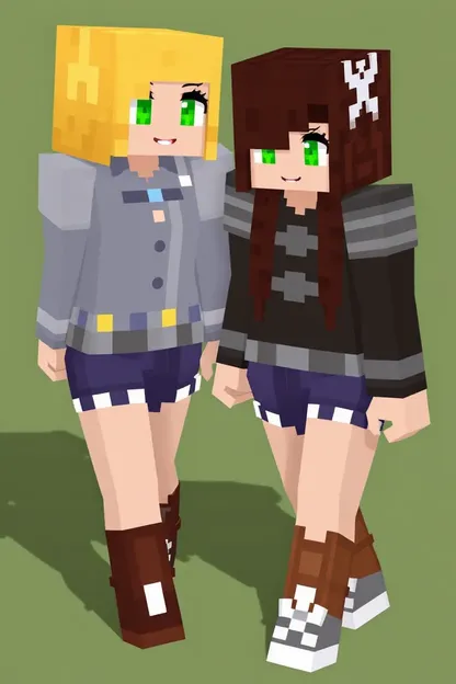 Minecraft Skins Girl: Girl's Minecraft Skins Collection