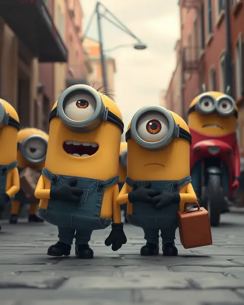 Minion Cartoon Pictures Showcase Minion's Playful Antics