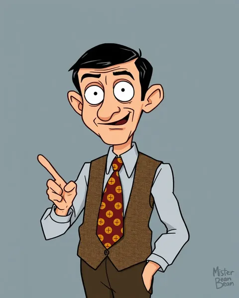 Mister Bean Cartoon Images in Silly Misadventures Always