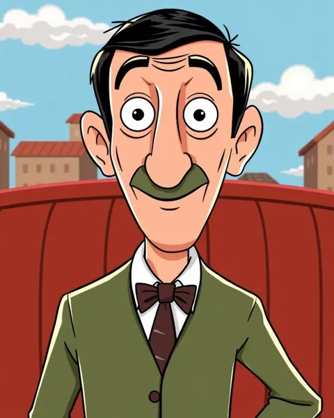 Mister Bean Cartoon Images with Endearing Childlike Charm