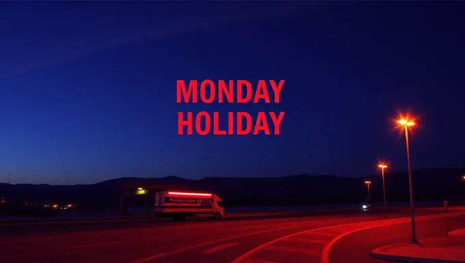 Monday Holidays 2025 in United States