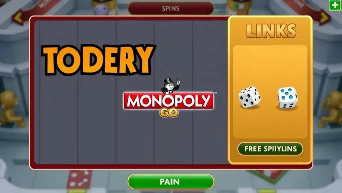 Monopoly's 2025 Free Spins and Dice Links Today