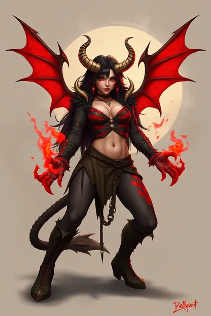 Monster Girl Hellhound: A Fiendish Friend