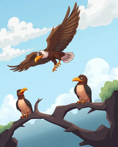 More Cartoon Images of Buzzards