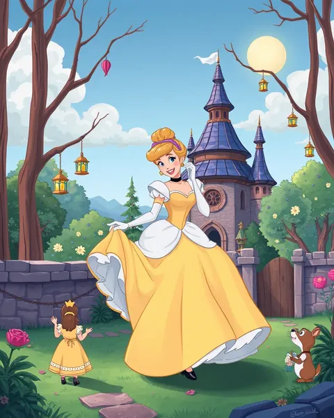 More Cartoon Pictures of Cinderella Found