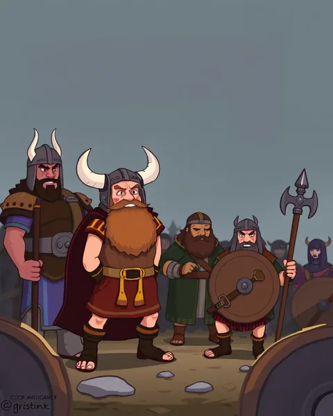 More Cartoon Pictures of Vikings