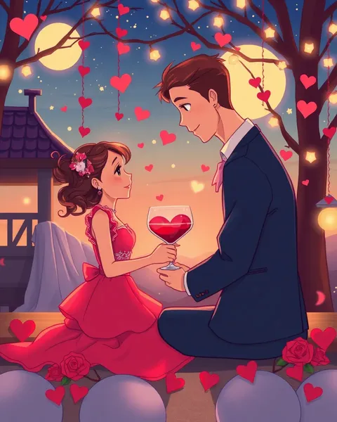 More Romantic Cartoon Pictures to Delight the Eyes