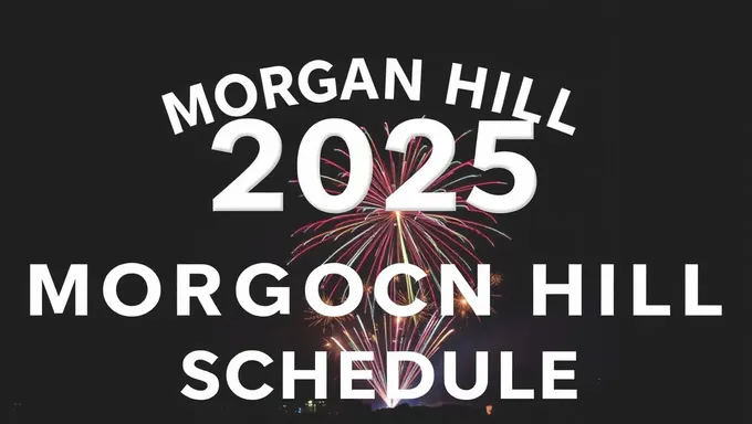 Morgan Hill Fireworks 2025 Schedule Announced Publicly