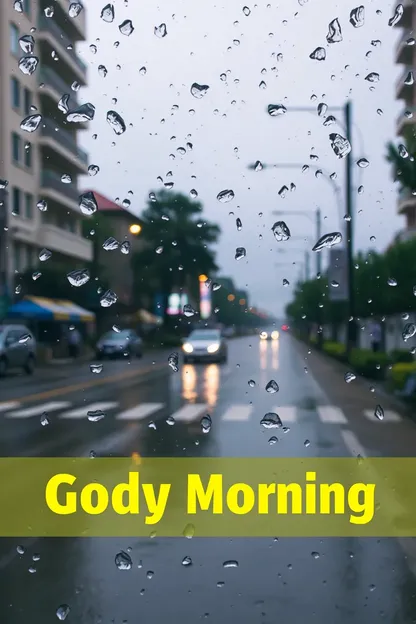 Morning Rainy Day Images with Good Vibes