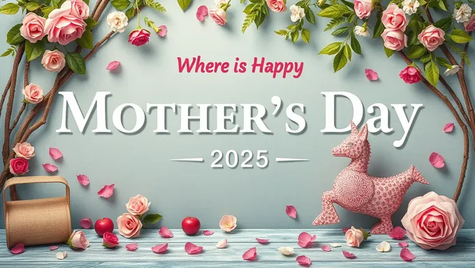 Mother's Day 2025 Countdown Begins Now