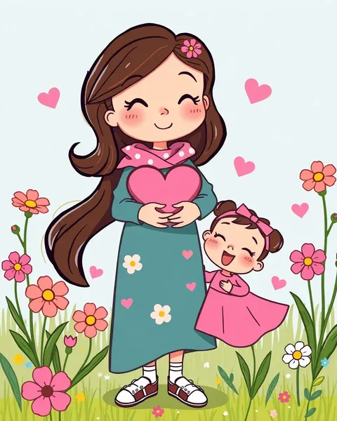 Mother's Day Cartoon Images Collection