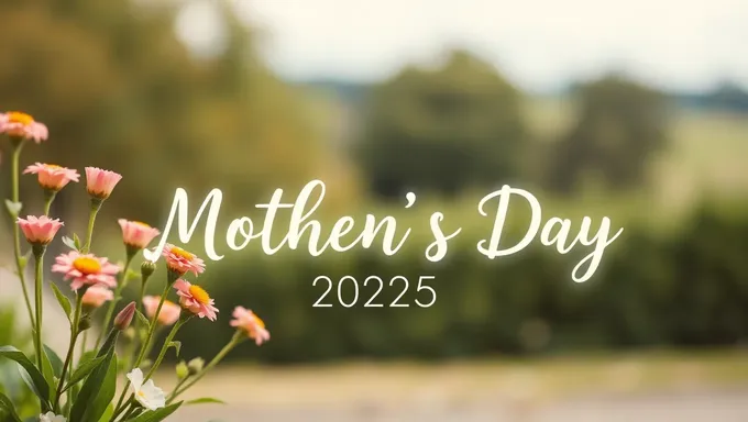 Mother's Day UK Celebrations in 2025 Announced