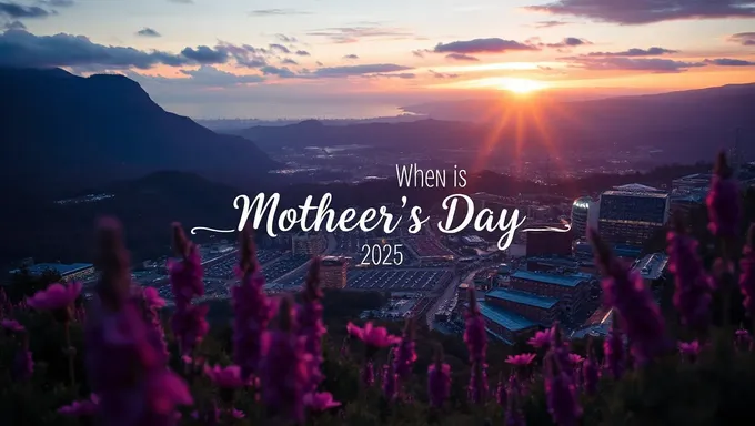 Mother's Day in 2025: A Date