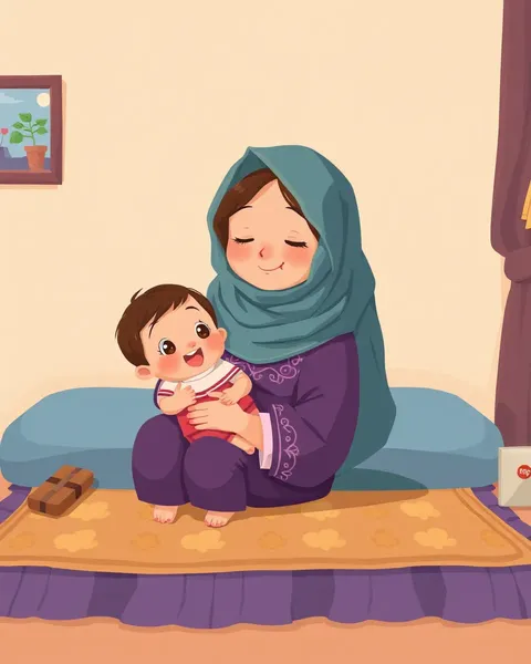 Mother Cartoon Images with Emotional Storylines