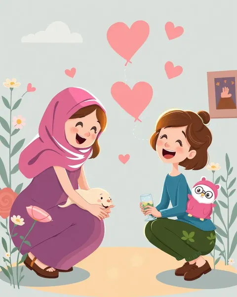 Mothers Day Cartoon Pictures for Mom