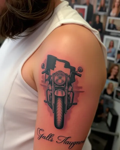 Motorcycle Tattoo Artists and Their Work