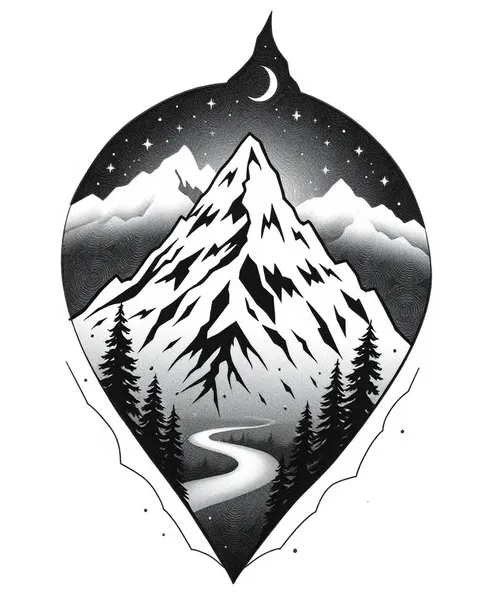 Mountain Tattoo Inspiration for the Great Outdoors