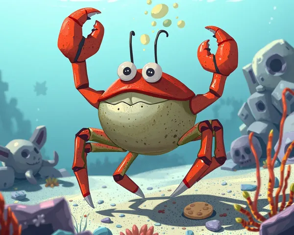 Mr Krabs PNG Image Compression Failed