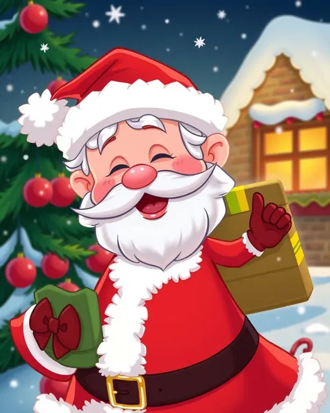 Mrs Claus Cartoon Images for Christmas Celebration