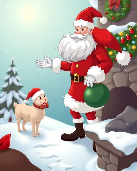 Mrs Claus Cartoon Images for Holiday Cheer