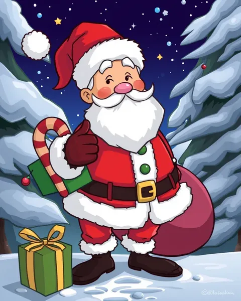 Mrs Claus Cartoon Images for Kids Entertainment