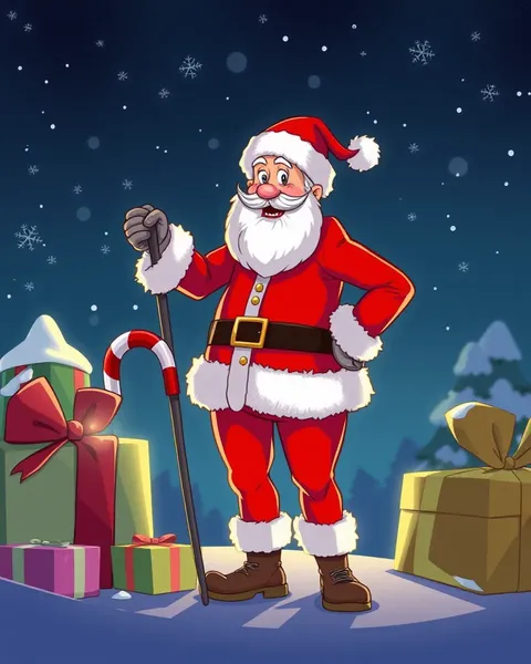 Mrs Claus Cartoon Images for Magical Moments