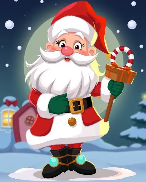 Mrs Santa Cartoon Pictures Animated Series