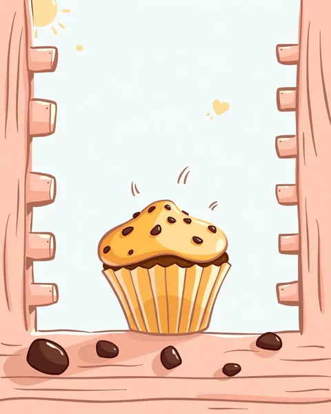 Muffin Cartoon Images for Children's Fun