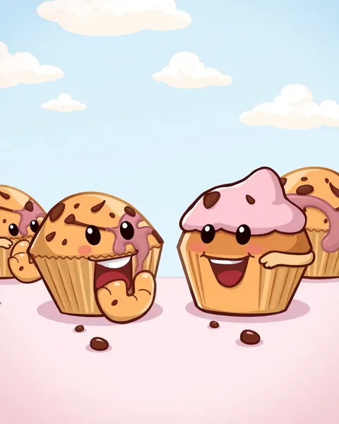 Muffin Cartoon Images for Kids Entertainment