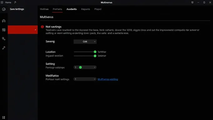Multiversus 2025 Settings Failing to Save