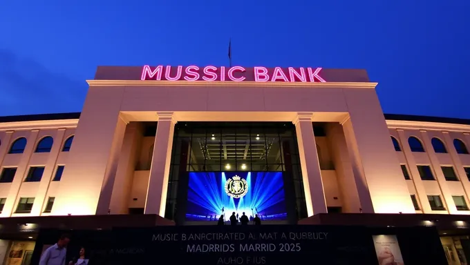 Music Bank Madrid 2025 Venue Information