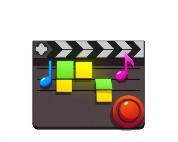 Music Note Border PNG Design Elements