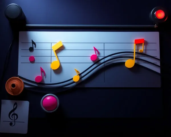 Music Note Border PNG File Download