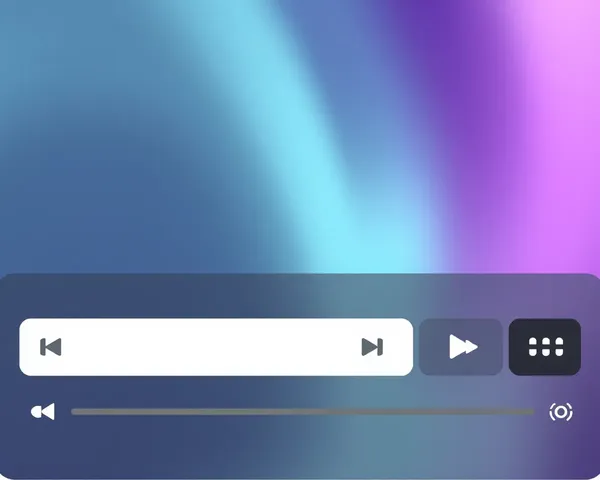 Music Player Bar PNG Free for Graphic Use