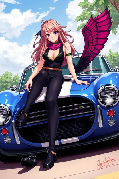 Mustang Cobra-2 Girl: A Fusion of Power and Elegance