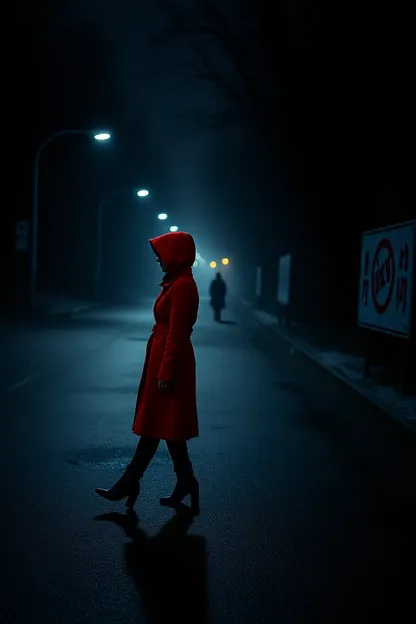 Mysterious Red Coat Girl Involved in Movie Murder Mystery