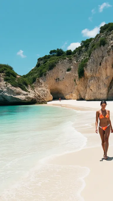 Naked Beachgoers Show Off Their Boobs