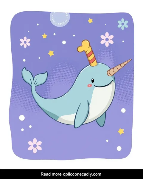 Narwhal Cartoon Pictures: A Delightful Visual Treat