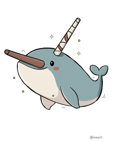 Narwhal Pictures Cartoon: Whimsical Narwhal Pictures for Cartoon Enthusiasts