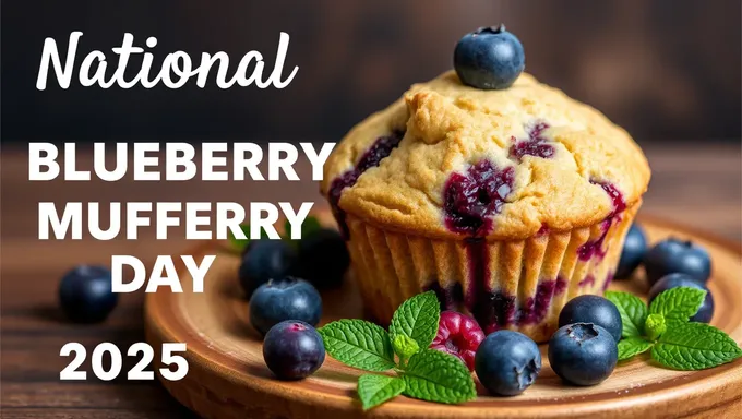 National Blueberry Muffin Day Arrives in 2025