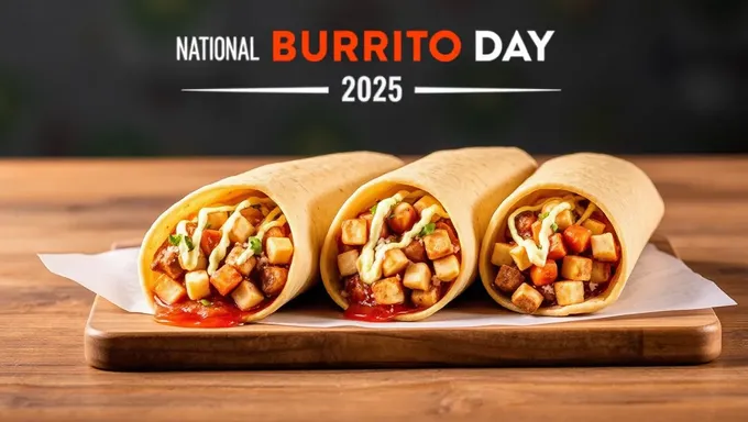 National Burrito Day 2025 Deals Announced for Foodies