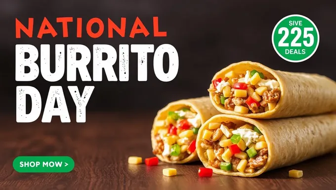 National Burrito Day 2025: Don't Miss These Deals